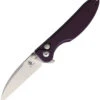 Kizer Cutlery Sway Back Button Lock Purple -Kizer Sales Store KIV3566N1 5d3e6f47 830d 43d6 b5ad e39921d4aca7
