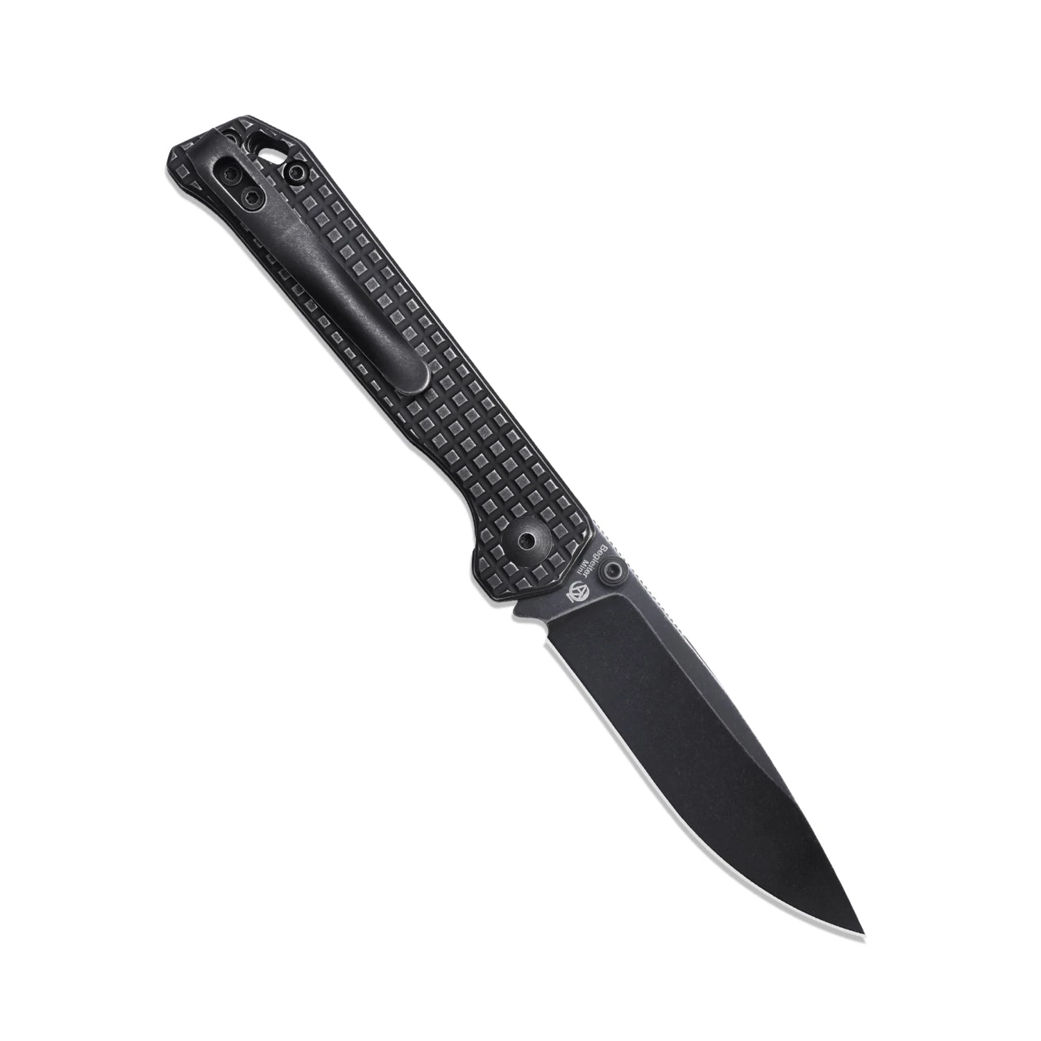 Kizer Begleiter Mini 20CV Blade Titanium Frame Lock Ki3458RA3 (2.91" Black Stonewash) 4 Kizer Begleiter Mini 20CV Blade Titanium Frame Lock Ki3458RA3 (2.91" Black Stonewash) - Image 2
