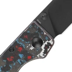 Kizer Original Elmax Blade Fatcarbon Handle Ki3605A1 (2.98" Black) -Kizer Sales Store Ki3605A1 4