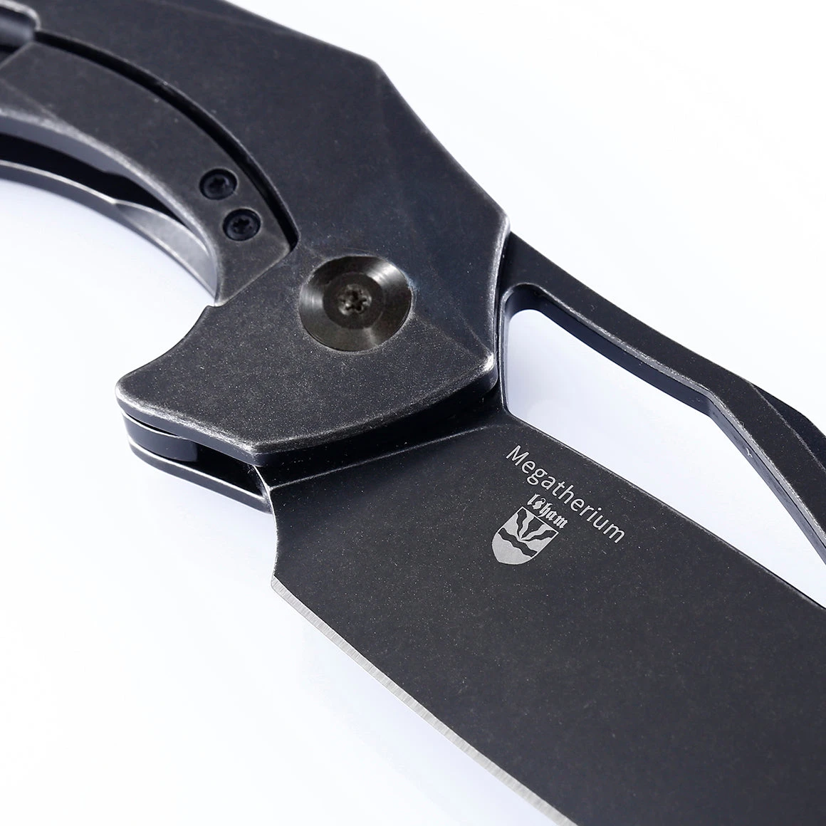 Kizer Megatherium Titanium BlackKi4502A2 (3.6" Black Stonewash) 5 Kizer Megatherium Titanium BlackKi4502A2 (3.6" Black Stonewash) - Image 3