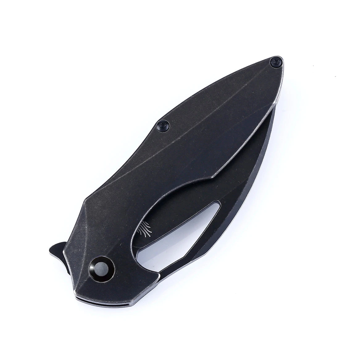 Kizer Megatherium Titanium BlackKi4502A2 (3.6" Black Stonewash) 8 Kizer Megatherium Titanium BlackKi4502A2 (3.6" Black Stonewash) - Image 6