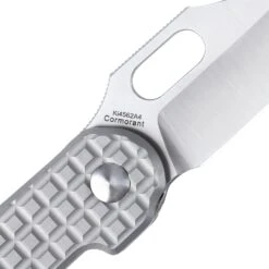 Kizer Cormorant Button Lock Knife Gray Titanium Ki4562A4 (3.23" Satin 20CV) -Kizer Sales Store Ki4562A4 4