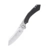 Kizer Clairvoyant S35VN Blade Button Lock Titanium & Carbon Fiber Handle Ki4626A1 (3.74" Stonewash) -Kizer Sales Store Ki4626A1 1