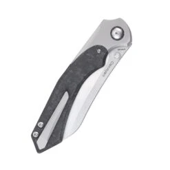 Kizer Clairvoyant S35VN Blade Button Lock Titanium & Carbon Fiber Handle Ki4626A1 (3.74" Stonewash) 14 Kizer Clairvoyant S35VN Blade Button Lock Titanium & Carbon Fiber Handle Ki4626A1 (3.74" Stonewash) -Kizer Sales Store Ki4626A1 6