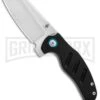 Kizer Vanguard Mini Sheepdog Liner Lock Knife Black G-10 - Satin Plain -Kizer Sales Store Kizer C01C Black Satin jr 1 large