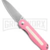 Kizer Lätt Vind Mini Liner Lock Knife Pink G-10 - Satin Plain -Kizer Sales Store Kizer Latt Vind Mini Liner Lock Knife Pink G 10 3in Satin BHQ 139741 td large