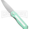 Kizer Lätt Vind Mini Liner Lock Knife Tiffany Blue G-10 - Satin Plain -Kizer Sales Store Kizer Latt Vind Mini Liner Lock Knife Tiff Blue G 10 3in Satin BHQ 139742 td large