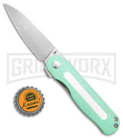 Kizer Lätt Vind Mini Liner Lock Knife Tiffany Blue G-10 - Satin Plain -Kizer Sales Store Kizer Latt Vind Mini Liner Lock Knife Tiff Blue G 10 3in Satin BHQ 139742 td size large