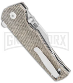 Kizer Vanguard Junges Liner Lock Knife Green Micarta - Satin Plain 8 Kizer Vanguard Junges Liner Lock Knife Green Micarta - Satin Plain -Kizer Sales Store Kizer Vanguard Elstner Junges LL Green Micarta Satin BHQ 121163 jr side large