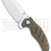 Kizer Vanguard Mini Sheepdog Knife Green Micarta - Satin Plain -Kizer Sales Store Kizer Vanguard Mini Sheepdog Knife Green Micarta 2.6 Satin BD1N V3488E8 BHQ 118610 LS large