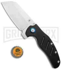 Kizer Vanguard Sheepdog XL Liner Lock Knife Black G-10 - Satin Plain -Kizer Sales Store Kizer Vanguard Sheepdog XL C01C LL Black G 10 Satin V5488C1 BHQ 98146 jr bottlecap large