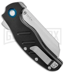 Kizer Vanguard Sheepdog XL Liner Lock Knife Black G-10 - Satin Plain -Kizer Sales Store Kizer Vanguard Sheepdog XL C01C LL Black G 10 Satin V5488C1 BHQ 98146 jr side large