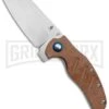 Kizer Vanguard Sheepdog XL Liner Lock Knife Brown Micarta - Satin Plain 1 Kizer Vanguard Sheepdog XL Liner Lock Knife Brown Micarta - Satin Plain -Kizer Sales Store Kizer Vanguard Sheepdog XL C01C LL Brown Micarta Satin V5488C4 BHQ 117059 jr large