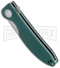 Kizer Swaggs Swayback Green G-10 Folding Knife - Stonewash Plain 11 Kizer Swaggs Swayback Green G-10 Folding Knife - Stonewash Plain -Kizer Sales Store Kizer Vanguard Swaggs Swayback Green G 10 SW V3566N5 BHQ 126631 jr spine large