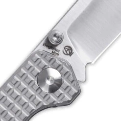 Kizer Begleiter Mini Gray M390 Ki3458RA2 (2.91" Satin) -Kizer Sales Store KizerBegleiterMiniGrayM390Ki3458RA2 4