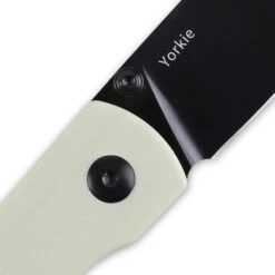 Kizer Yorkie White G10 Ki3525S2(2.50" Satin) 12 Kizer Yorkie White G10 Ki3525S2(2.50" Satin) -Kizer Sales Store KizerYorkieWhiteG10 4