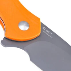 Kizer Roach G10 Orange V4477N2 (3.5" Grey Ti-Coated) -Kizer Sales Store MG 5288