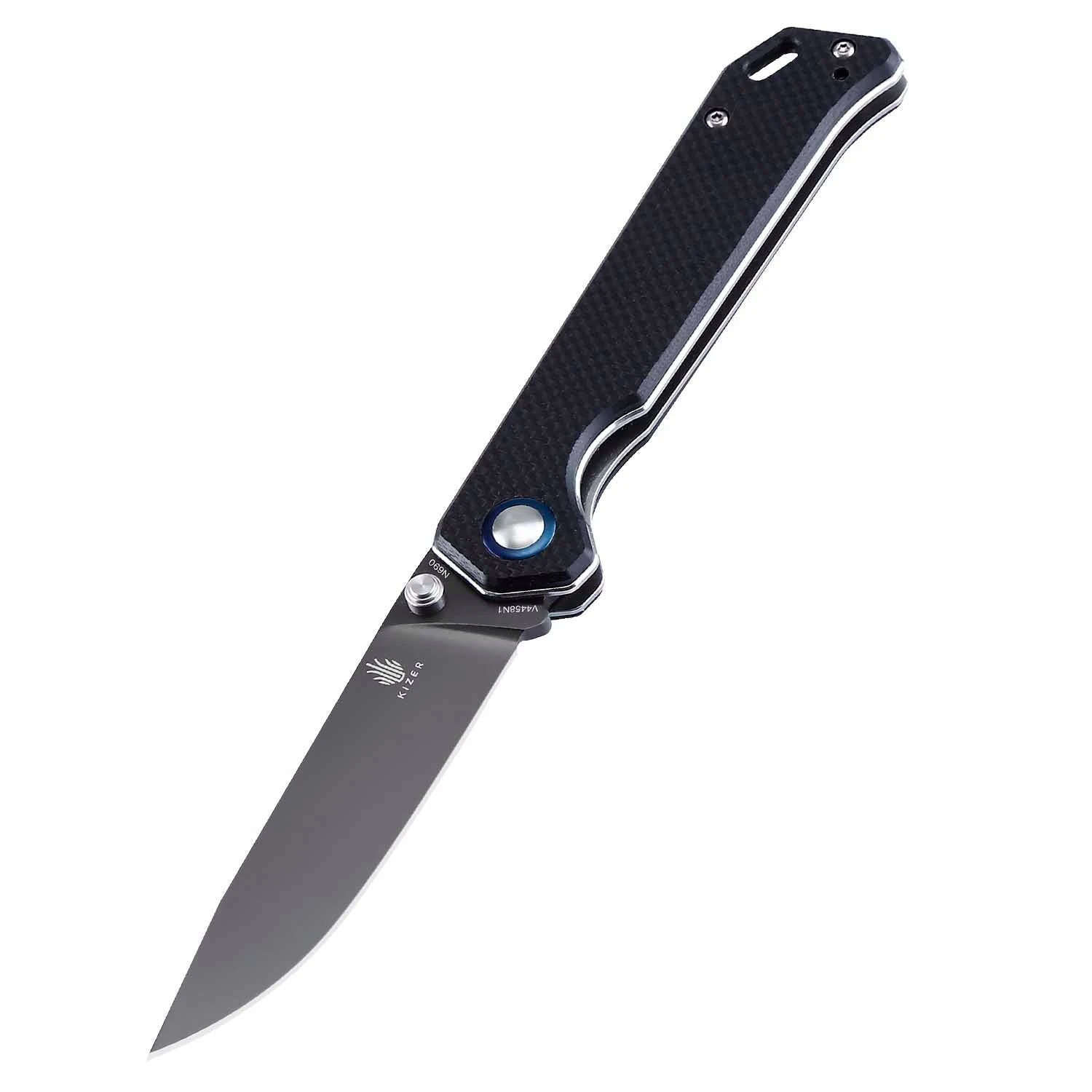 Kizer Begleiter G10 Black V4458N1 (3.56" Grey Ti-Coated) 3 Kizer Begleiter G10 Black V4458N1 (3.56" Grey Ti-Coated)