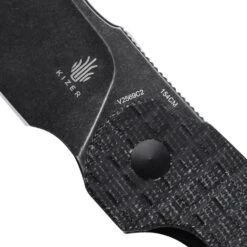 Kizer October Mini Liner Lock Knife Black Micarta (2.54" Black Stonewash) V2569C2 11 Kizer October Mini Liner Lock Knife Black Micarta (2.54" Black Stonewash) V2569C2 -Kizer Sales Store V2569C2 3
