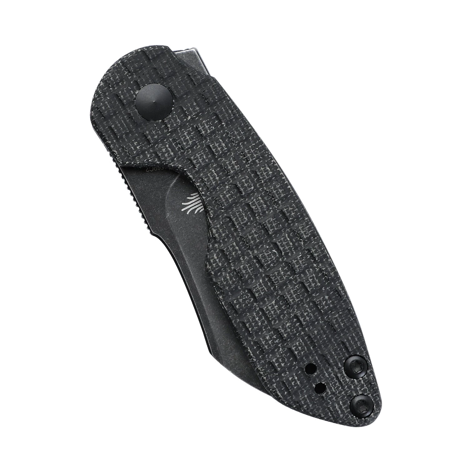 Kizer October Mini Liner Lock Knife Black Micarta (2.54" Black Stonewash) V2569C2 7 Kizer October Mini Liner Lock Knife Black Micarta (2.54" Black Stonewash) V2569C2 - Image 5