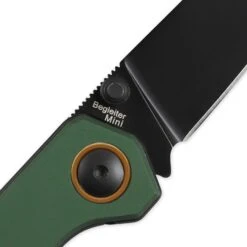 Kizer Official Exclusive | Begleiter Mini | 2.87" 4V Blade| Green Aluminum Handle | V3458KFC4 -Kizer Sales Store V3458KFC404