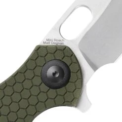 Kizer Degnan Mini Roach Liner Lock Olive Green G-10 (2.99" SW) V3477C1 14 Kizer Degnan Mini Roach Liner Lock Olive Green G-10 (2.99" SW) V3477C1 -Kizer Sales Store V3477C1 4