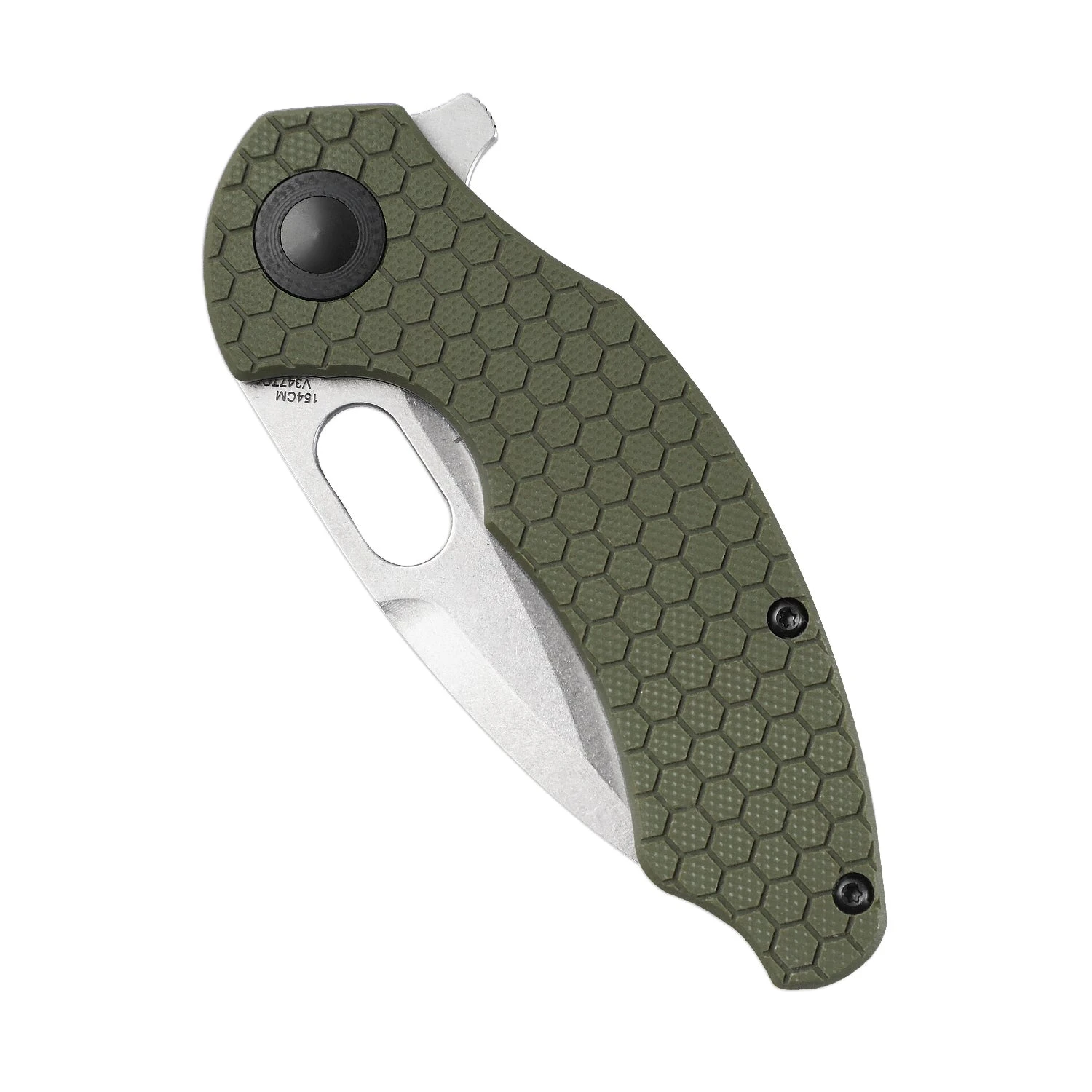 Kizer Degnan Mini Roach Liner Lock Olive Green G-10 (2.99" SW) V3477C1 8 Kizer Degnan Mini Roach Liner Lock Olive Green G-10 (2.99" SW) V3477C1 - Image 6