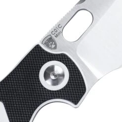 Kizer Mini Sheepdog C01c No Lock G10 Black & White V3488C7 (2.63") -Kizer Sales Store V3488C7 4