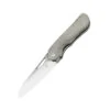 Kizer Kobold 2.0 Front Flipper Green Micarta Handle V3542.2C1 (3.66" Stonewash) -Kizer Sales Store V3542.2C1 1