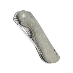 Kizer Kobold 2.0 Front Flipper Green Micarta Handle V3542.2C1 (3.66" Stonewash) -Kizer Sales Store V3542.2C1 5