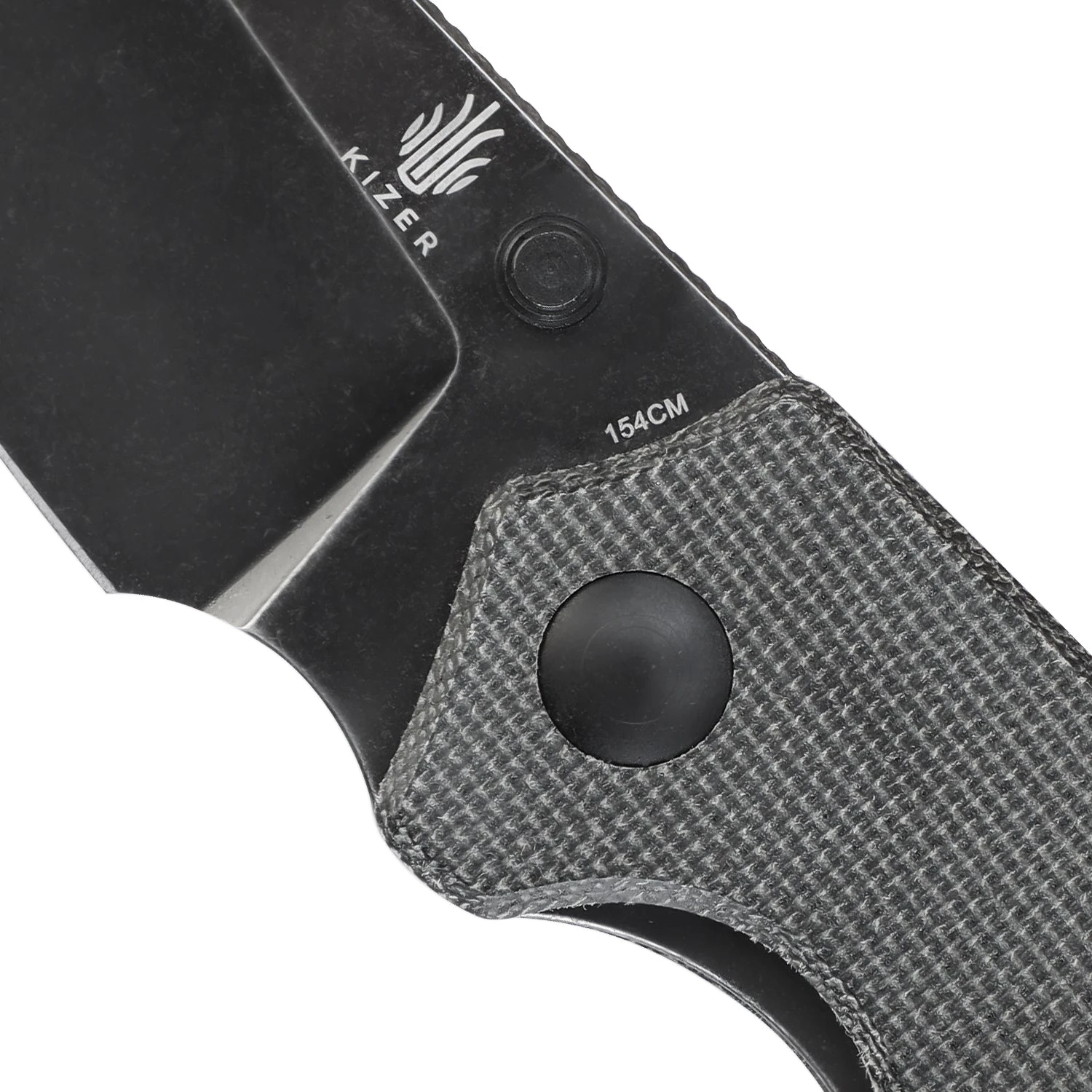 Kizer Azo Towser S Liner Lock Knife Black Micarta V3593SC2 (2.85” Black Stonewash) 5 Kizer Azo Towser S Liner Lock Knife Black Micarta V3593SC2 (2.85” Black Stonewash) - Image 3