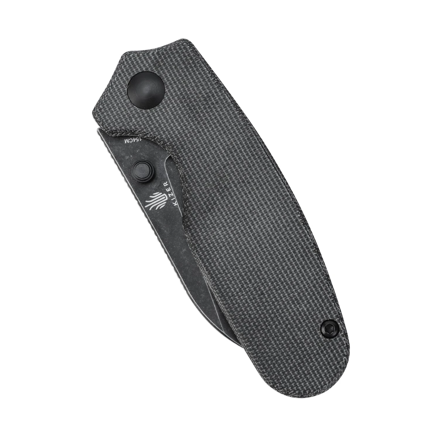 Kizer Azo Towser S Liner Lock Knife Black Micarta V3593SC2 (2.85” Black Stonewash) 7 Kizer Azo Towser S Liner Lock Knife Black Micarta V3593SC2 (2.85” Black Stonewash) - Image 5