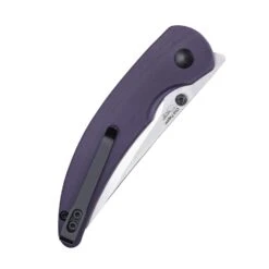 Kizer Chili Pepper Button Lock Purple G10 V3601C2 (3.03" Satin) -Kizer Sales Store V3601C2 6