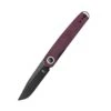 Kizer Azo Squidward Front Flipper Knife Red Richlite Handle V3604C3 (2.81" Black) 2 Kizer Azo Squidward Front Flipper Knife Red Richlite Handle V3604C3 (2.81" Black) -Kizer Sales Store V3604C3 1