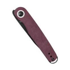 Kizer Azo Squidward Front Flipper Knife Red Richlite Handle V3604C3 (2.81" Black) -Kizer Sales Store V3604C3 5
