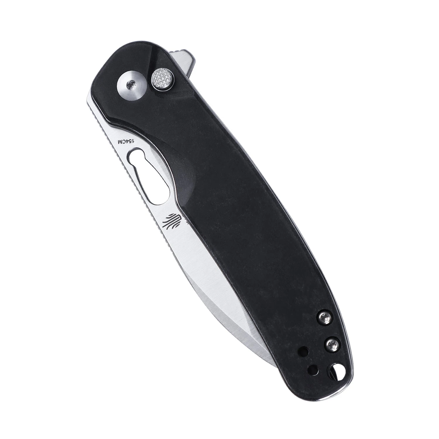 Kizer Azo HIC-CUP Button Lock Knife Black Richlite V3606C2 (3.15" Satin) 7 Kizer Azo HIC-CUP Button Lock Knife Black Richlite V3606C2 (3.15" Satin) - Image 5
