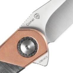 Kizer Comet Liner Lock Knife Copper & Micarta BlackV3614C3 -Kizer Sales Store V3614C1 4 d4825d1d 68dc 426f bd92 359f48cee86b
