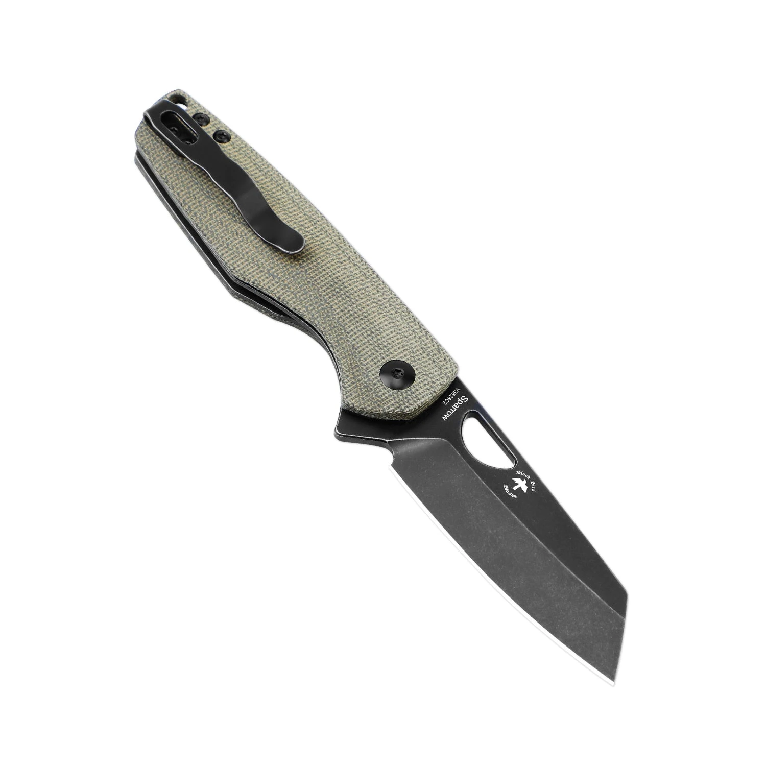Kizer Sparrow 154CM Blade Liner Lock Micarta Handle V3628C2 (2.99" Black Stonewash) 4 Kizer Sparrow 154CM Blade Liner Lock Micarta Handle V3628C2 (2.99" Black Stonewash) - Image 2
