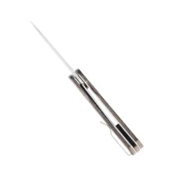 Kizer Agressor 154CM Blade Front Flipper Micarta Handle V3629C1 (2.99" Stonewash) -Kizer Sales Store V3629C1 8