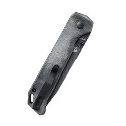 Kizer Begleiter2 Micarta Grey V4458.2BC2 (3.39" Black Stonewash) -Kizer Sales Store V4458.2BC2 6