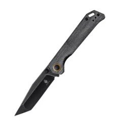 Kizer Begleiter2 Micarta Black V4458.2TC1 (3.43" Black Stonewash)