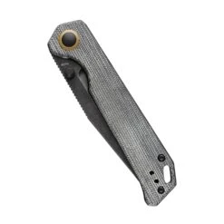 Kizer Begleiter2 Micarta Black V4458.2TC1 (3.43" Black Stonewash) -Kizer Sales Store V4458.2TC1 5