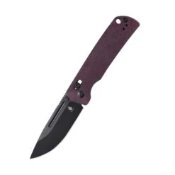 Kizer Clutch Lock Red Richlite V4481C1 (3.31" Black)