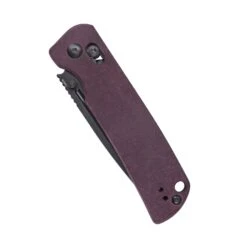 Kizer Clutch Lock Red Richlite V4481C1 (3.31" Black) -Kizer Sales Store V4481C1 5