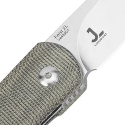 Kizer Feist(XL) Front Flipper Knife Green Micarta V4499C1 (3.33” Satin) 12 Kizer Feist(XL) Front Flipper Knife Green Micarta V4499C1 (3.33” Satin) -Kizer Sales Store V4499C1 4