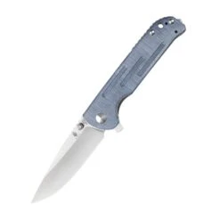 Kizer Sales Store 21 Kizer Justice Liner Lock Knife Blue Micarta V4543N3