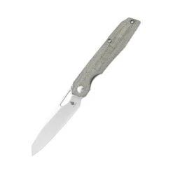 Best Seller 19 Kizer Genie 154CM Blade Green Micarta V4545C1 (3.40" Stonewash)