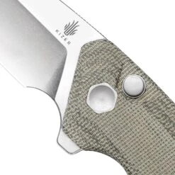 Kizer Mad Tanto Button Lock Knife Green Micarta Handle V4602C2 (3.31" Stonewash) 11 Kizer Mad Tanto Button Lock Knife Green Micarta Handle V4602C2 (3.31" Stonewash) -Kizer Sales Store V4602C2 3