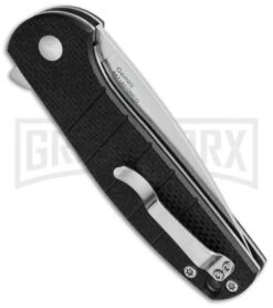 Kizer Vanguard Laconico Gemini Black G-10 Flipper - Stonewash Plain -Kizer Sales Store kizer gemini a1 side cm large